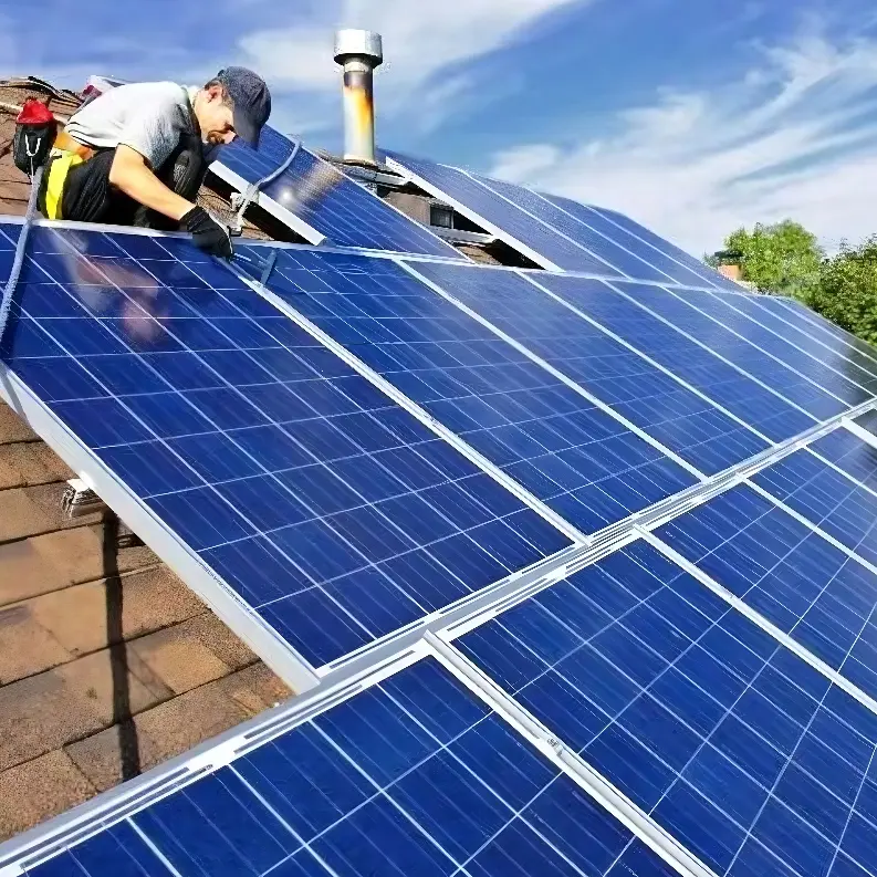 solar panel size