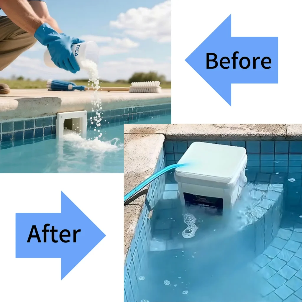 pool sanitization effect
