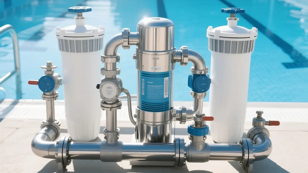 swimming pool disinfection system