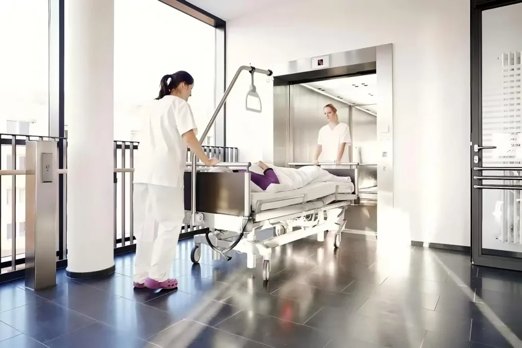 hospital elevator