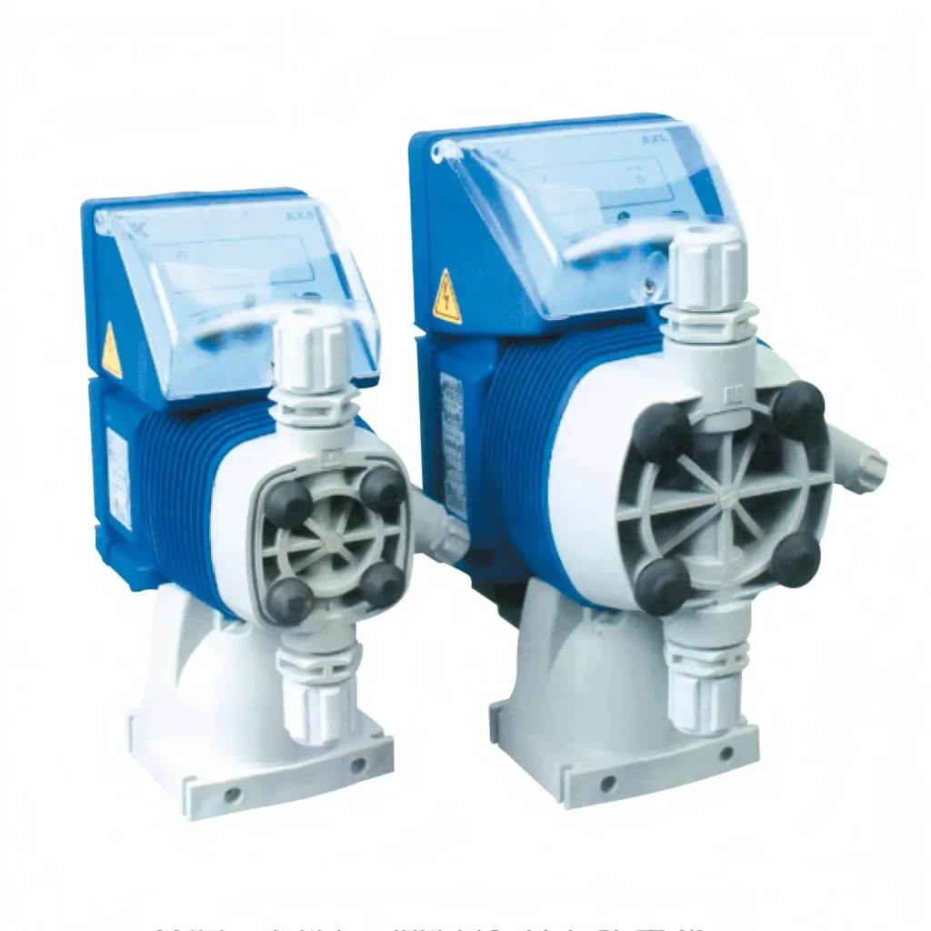 Electronic metering pumps