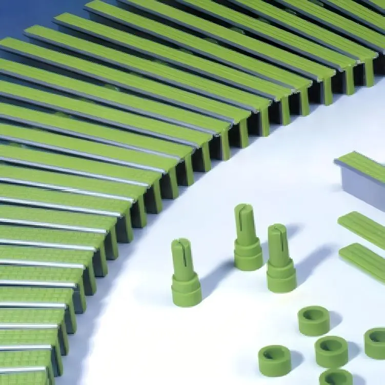 Green drainage grille