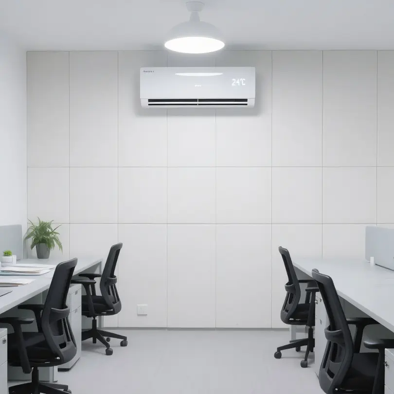 monobloc air conditioner in small office