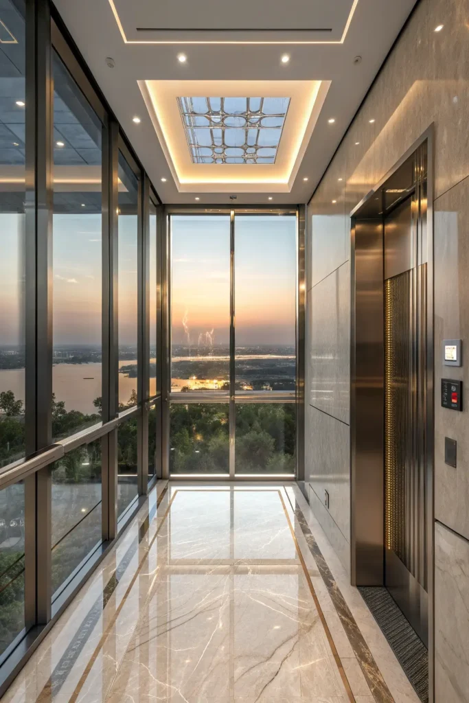 hotel-elevator-interior--panoramic-