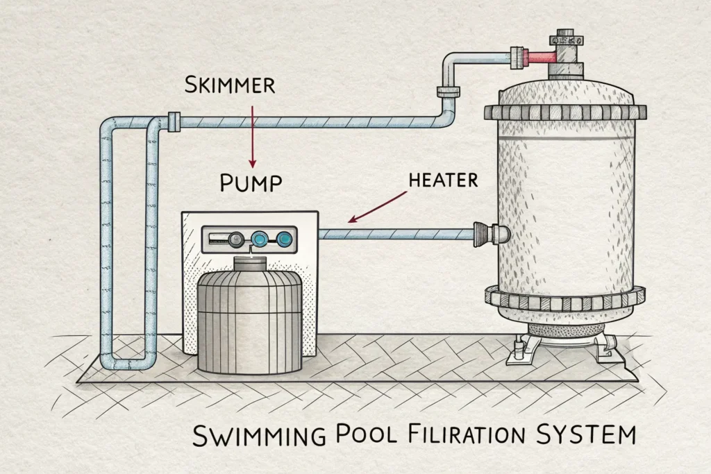 pencil-sketch-technical-diagram-of-a-swimming-pool