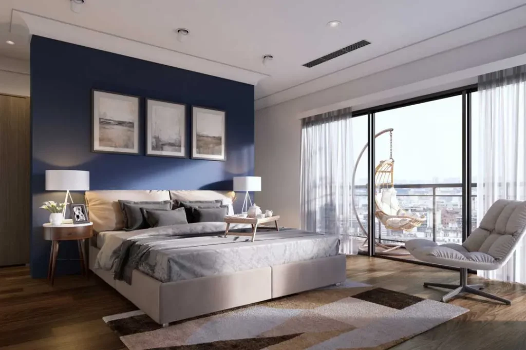 villa-ducted -ac-bedroom