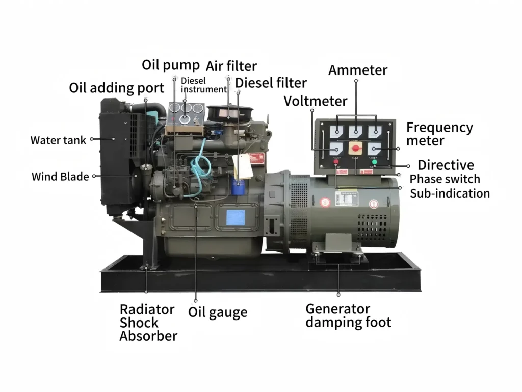 Generator schematic diagram 3