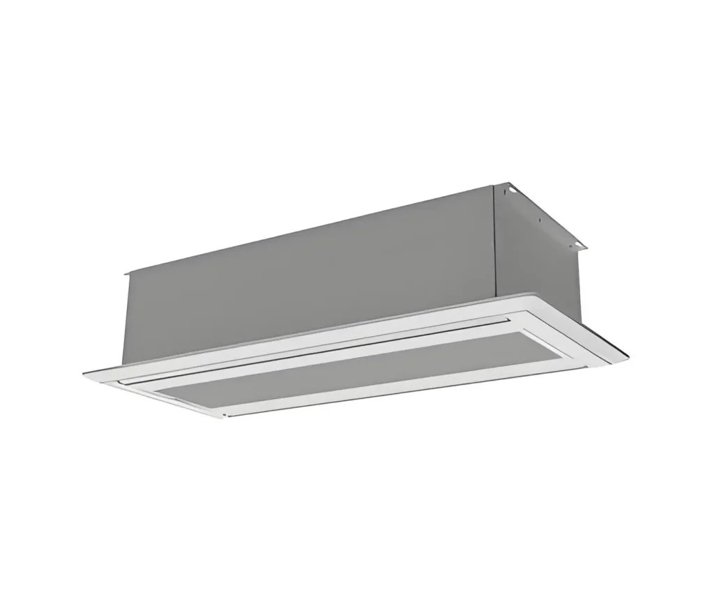 Double opening ceiling machine