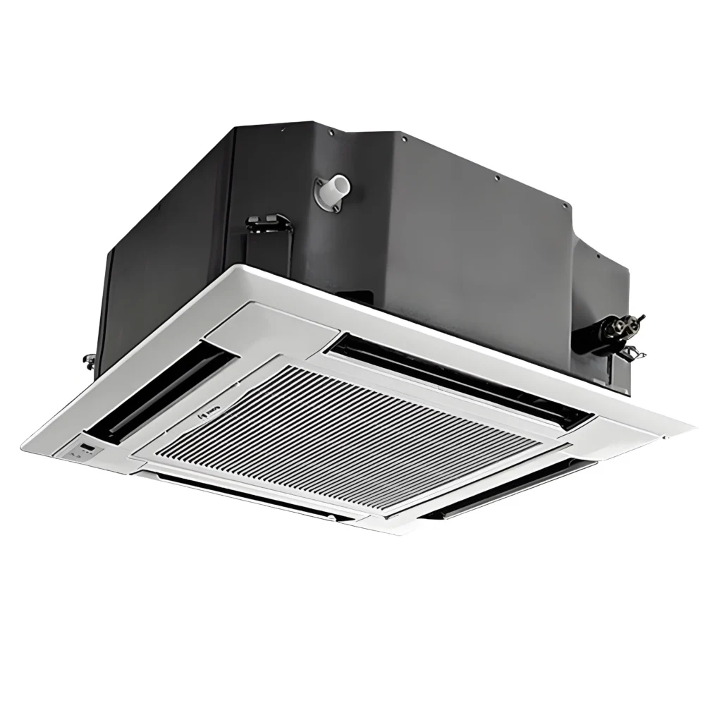 Four opening ceiling machine