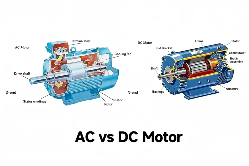 DC vs AC Motors
